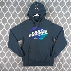 Key Street Fast Furious Tokyo Drift Mens Medium Black Pullover Hoodie